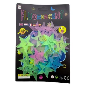 Világító csillagok, 36 darabos csomag, 71395