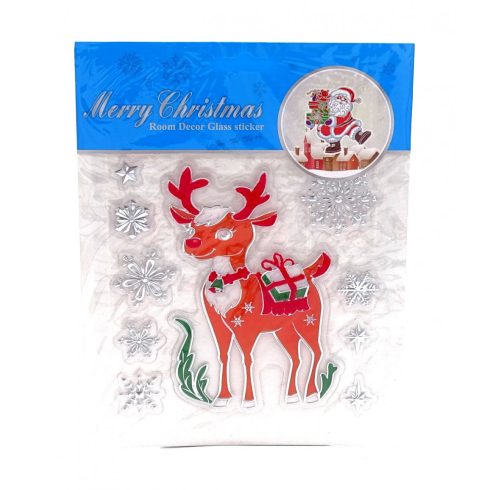 Karácsonyi matrica - 18 x 23 cm - 71397