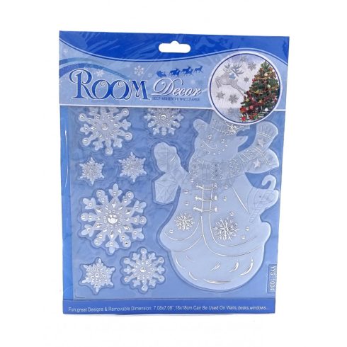 Karácsonyi matrica - 18 x 24 cm - 71398