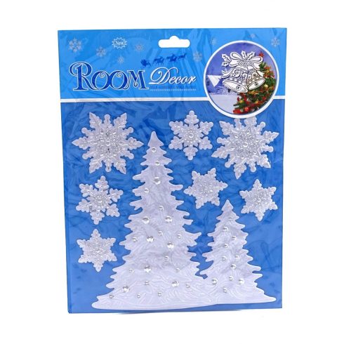 Karácsonyi matrica - 18 x 24 cm - 71398