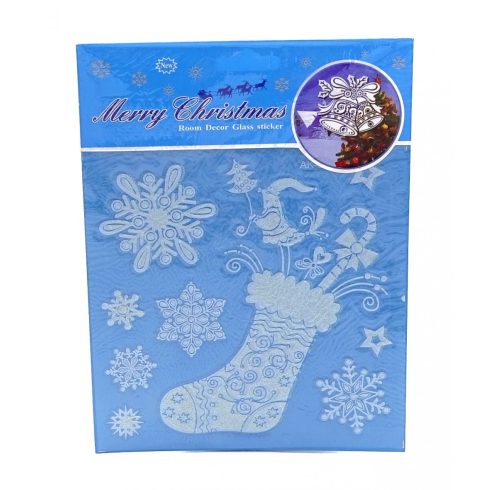 Karácsonyi matrica - 18 x 23 cm - 71399