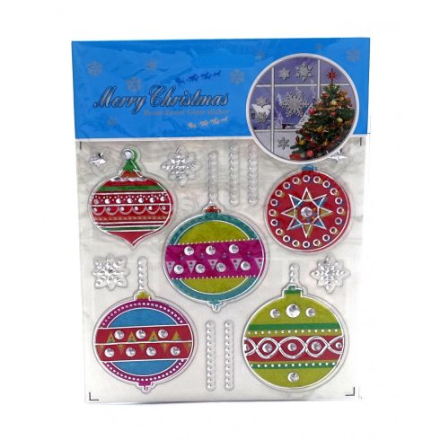 Karácsonyi matrica - 16 x 21 cm - 71401