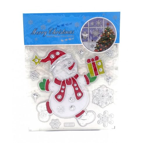 Karácsonyi matrica - 16 x 21 cm - 71401