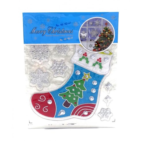 Karácsonyi matrica - 16 x 21 cm - 71401