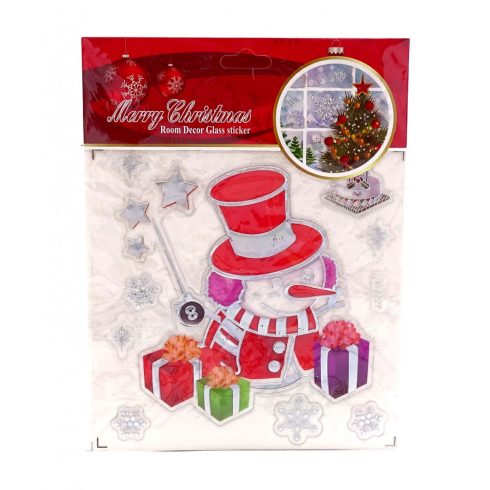 Karácsonyi matrica - 16 x 21 cm - 71403