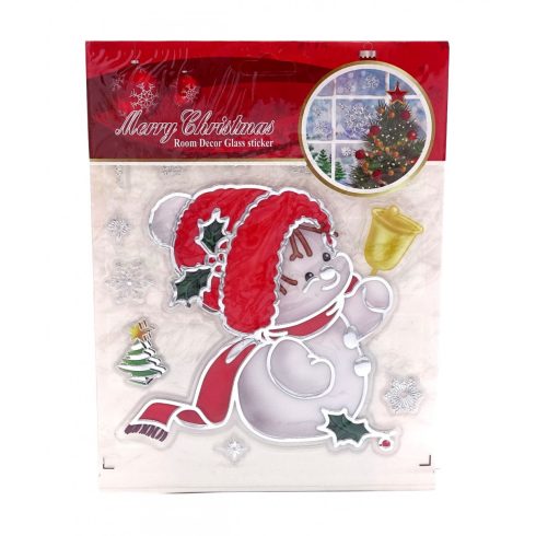 Karácsonyi matrica - 16 x 21 cm - 71403