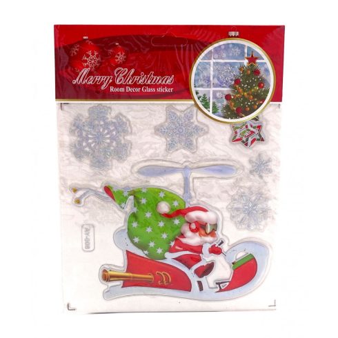 Karácsonyi matrica - 16 x 21 cm - 71403