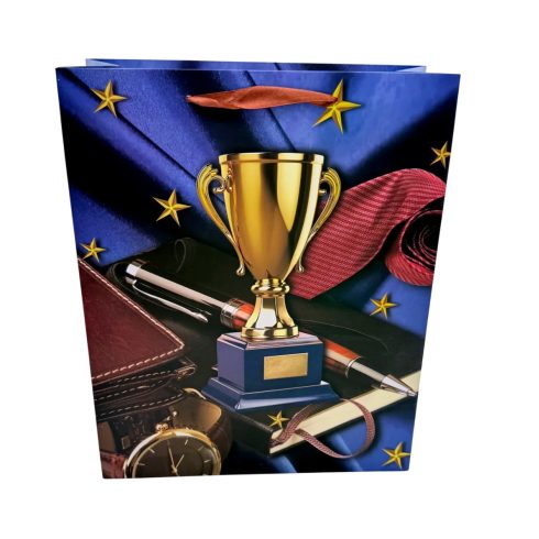 Papírtasak férfiaknak, 26 x 32 x 10,5 cm, 71447