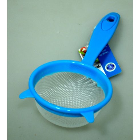 Műanyag szűrő kék színben - 10 cm - 71613