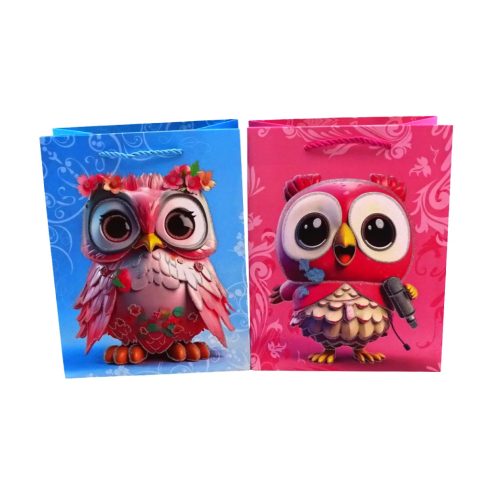 Baglyos Papírtasak, 26 x 32 x 10 cm, 71633