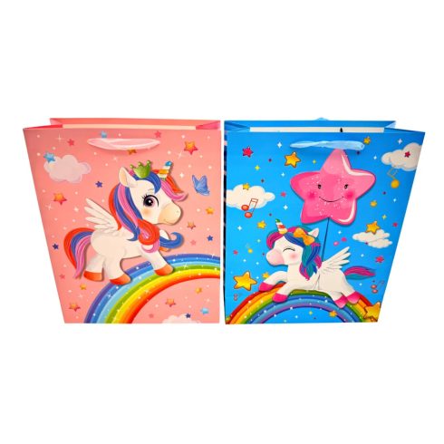 Lovacskás papírtasak, 26 x 32 x 10 cm, 71640