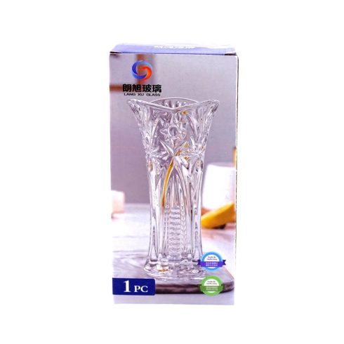 Üveg váza - 17,5 cm - 71661