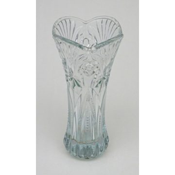 Üveg váza - kristálytiszta - 19 cm - 71778