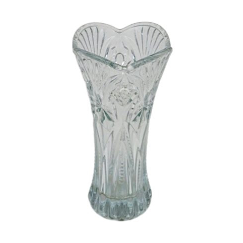 Üveg váza - kristálytiszta - 19 cm - 71778