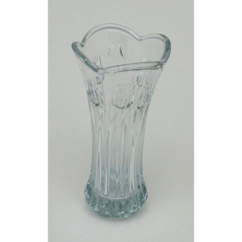 Üveg váza - kristálytiszta - 18 cm - 71779