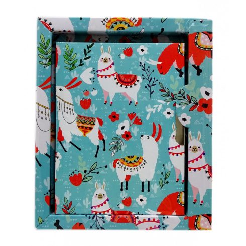 Emlékkönyv lakattal - kaktuszos lámás díszítéssel - 71836