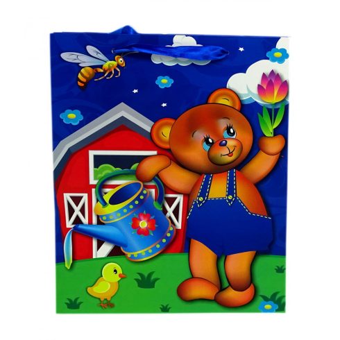 Papírtasak - Állatfigurás - 31 x 40 cm - 71911