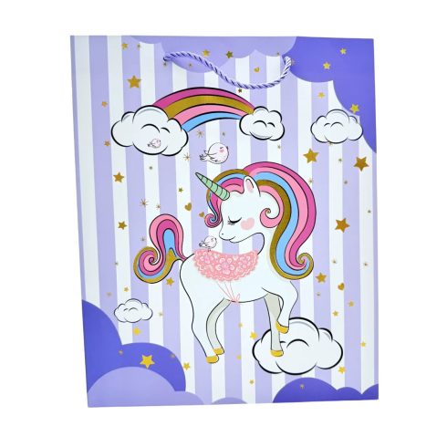 Unikornis papírtasak, 26 x 32 x 10 cm, 71913