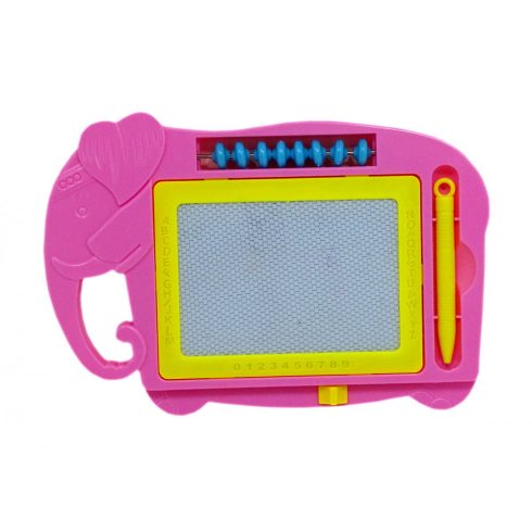 Rajztábla - mágneses - elefánt - 24 x 17 cm - 71961