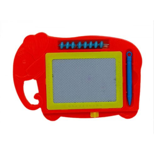 Rajztábla - mágneses - elefánt - 24 x 17 cm - 71961