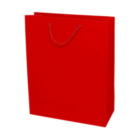 Papírtasak - egyszínű csillámos - 26 x 32 x 10,5 cm - 72014