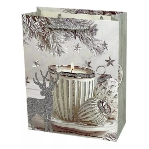 Papírtasak karácsonyi - 18 x 23 x 8 cm - 72032