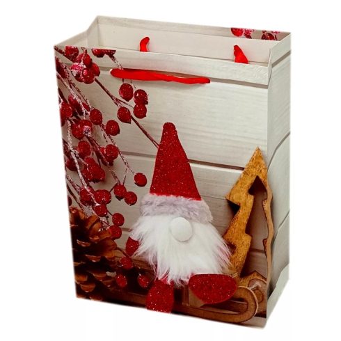 Papírtasak karácsonyi - 26 x 32 x 10 cm - 72040 