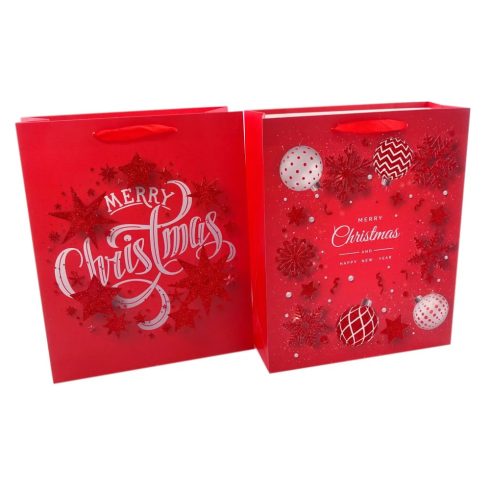 Papírtasak karácsonyi - 26 x 32 x 10,5 cm - 72201