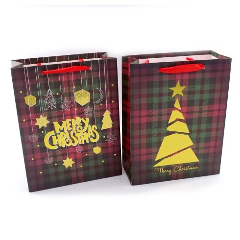 Papírtasak karácsonyi - 18 x 23 x 8 cm - 72202
