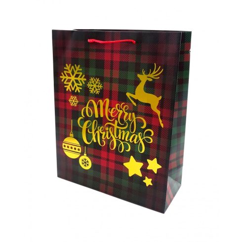 Karácsonyi papírtasak - 26 x 32 x 10 cm - 72203