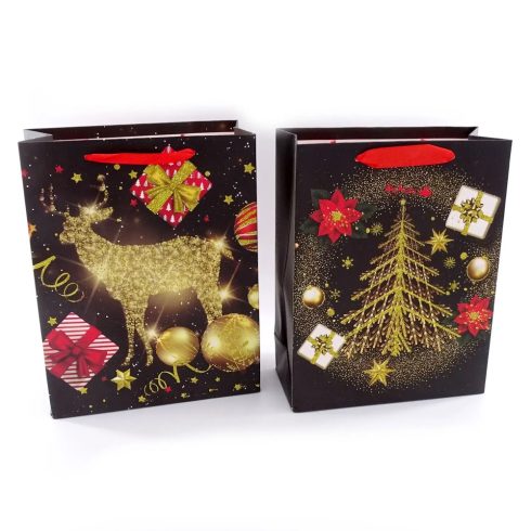 Papírtasak karácsonyi - 26 x 32 x 10,5 cm - 72206