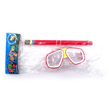 Búvárszemüveg és pipa szett zacskóban - 72349