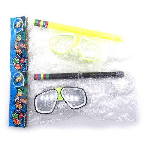 Búvárszemüveg és pipa szett zacskóban - 72349