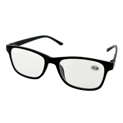 Olvasószemüveg, fekete keretes, 72360