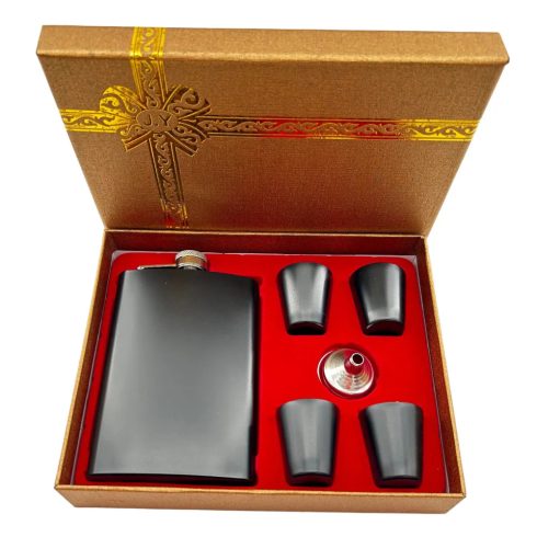 Flaska készlet, fém, 270 ml 72363