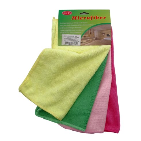 Mikroszálas Törlőkendő, 30 x 30 cm, 4 darabos szett, 72502