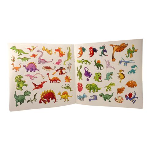 Kifestő füzet 50 db matricával, 72519