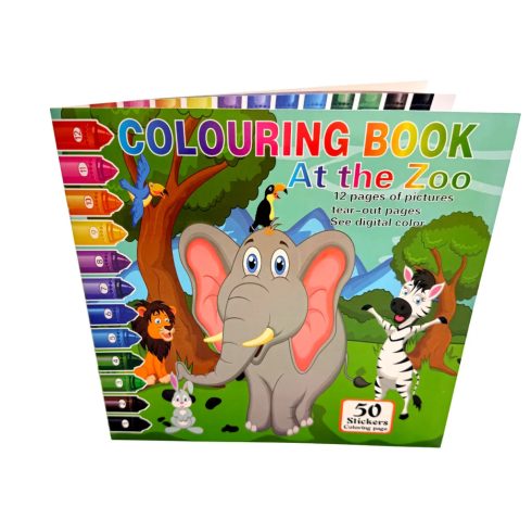 Kifestő füzet 50 db matricával, 72519