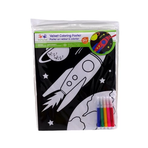 Kifestő kép játékszett 5 darab filctollal, 72556