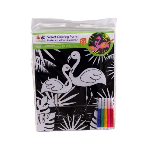 Kifestő kép játékszett 5 darab filctollal, 72556