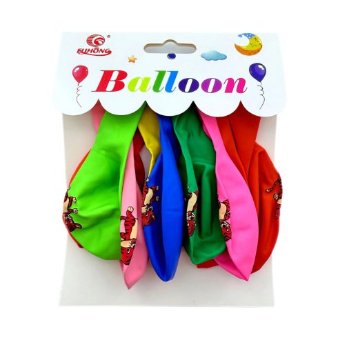 10 darabos lufi csomag, 30 cm, tigris, 72833