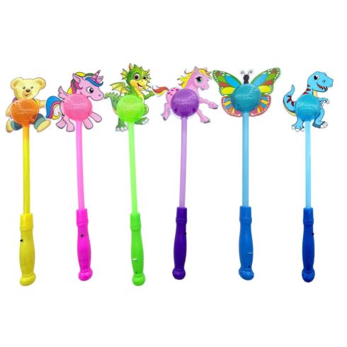 Világító varázspálca, figurás, 72844