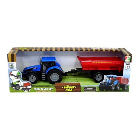 Traktor pótkocsival dobozban - 82118