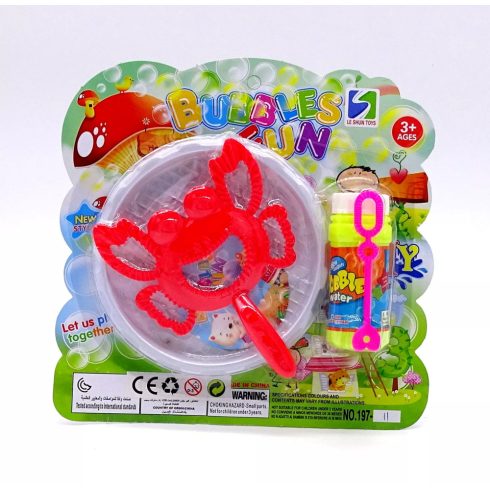 Buborékfújó szett lapon - 82255