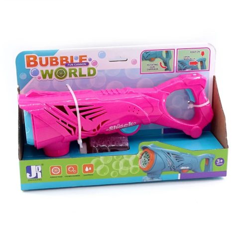 Buborékfújó gép szett - elemes - 82263