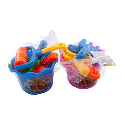 Homokozó formák játékszett vödörrel, 82275