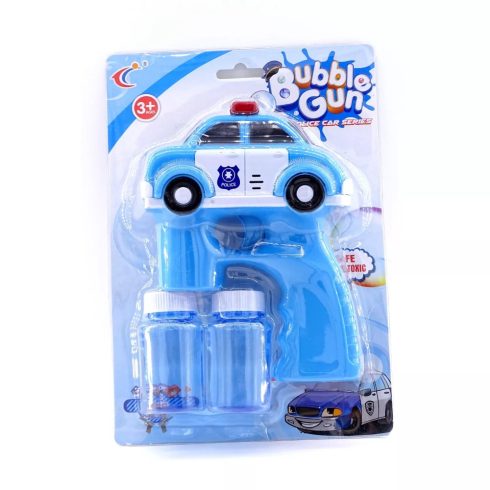 Buborékfújó pisztoly szett lapon - elemes - 82319