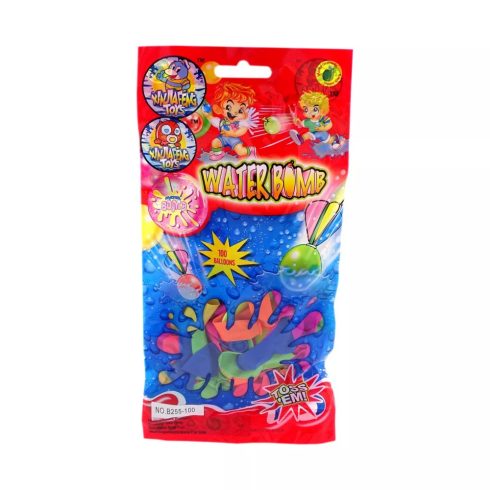 Vízibomba csomag - töltővel - 100 db - 82325