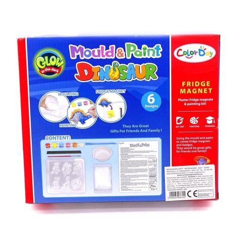 Gipszkiöntős hűtőmágnes szett - 82365