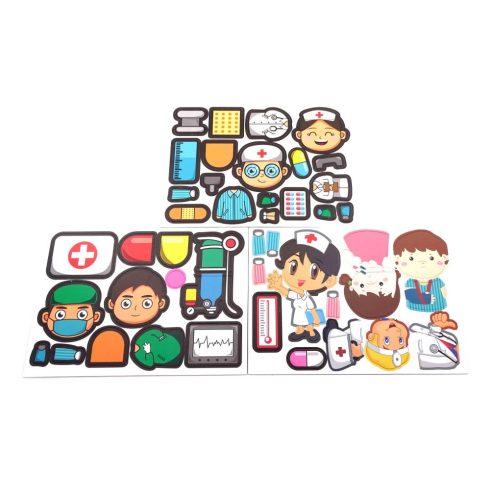 Puzzle csomag dobozban - mágneses - 82616